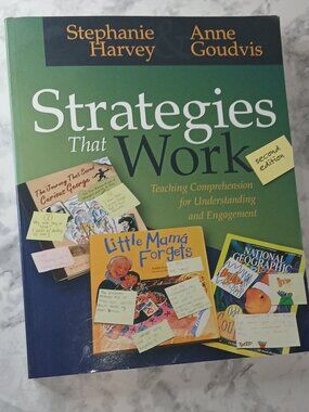Strategies That Work 2nd Edition Harvey Goudvis Teaching Comprehension
